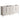 Fresca Oxford 71" Antique White Traditional Double Sink Bathroom Cabinets