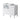 Fresca Torino 36" White Modern Bathroom Cabinets