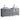 Fresca Torino 72" Grey Modern Double Sink Bathroom Cabinets w/ Tops & Vessel Sinks