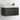 Fresca Mezzo 36" Black Wall Hung Modern Bathroom Cabinet w/ Integrated Sink
