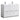 Fresca Valencia 48" Glossy White Free Standing Double Sink Modern Bathroom Vanity