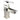 Fresca Bevera Single Hole Bathroom Faucet in Brushed Nickel