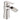 Fresca Fortore Single Hole Mount Bathroom Faucet in Brushed Nickel