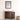 Fresca Cambridge 42" Antique Coffee Traditional Bathroom Vanity with Mirror