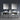 Fresca Torino 108" Grey Modern Double Sink Bathroom Vanity w/ 3 Side Cabinets & Vessel Sinks
