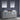 Fresca Torino 72" Grey Modern Double Sink Bathroom Vanity w/ Side Cabinet & Vessel Sinks