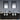 Fresca Torino 84" Espresso Modern Double Sink Bathroom Vanity w/ 3 Side Cabinets & Integrated Sinks