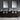 Fresca Torino 96" Espresso Modern Double Sink Bathroom Vanity w/ 3 Side Cabinets & Integrated Sinks